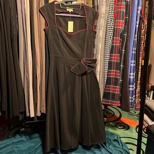 Lindy Bop black and red pin up style dress